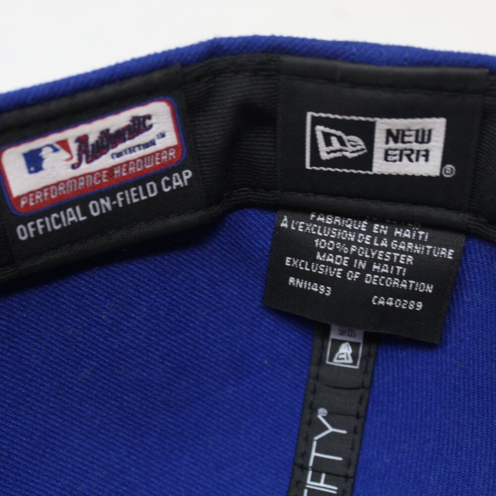 Toronto Blue‎ Jays Hat NWT Fitted 7 5/8 Blue New Era 59FIFTY On-Field MLB Cap - Picture 9 of 13